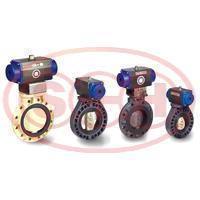Pneumatic Actuated Butterfly Valve - Double Action Type