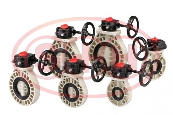 Butterfly Valve Gear Operated Full Flanged Type