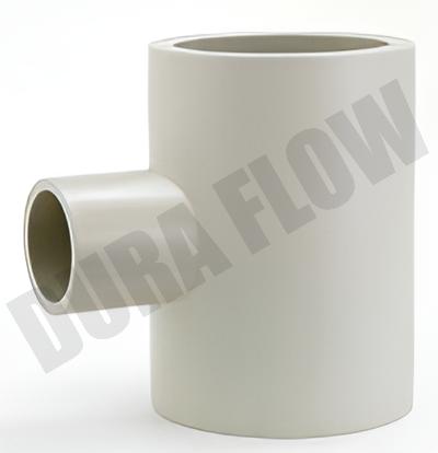 PP REDUCED TEE(FABRICATED) for Butt Welding