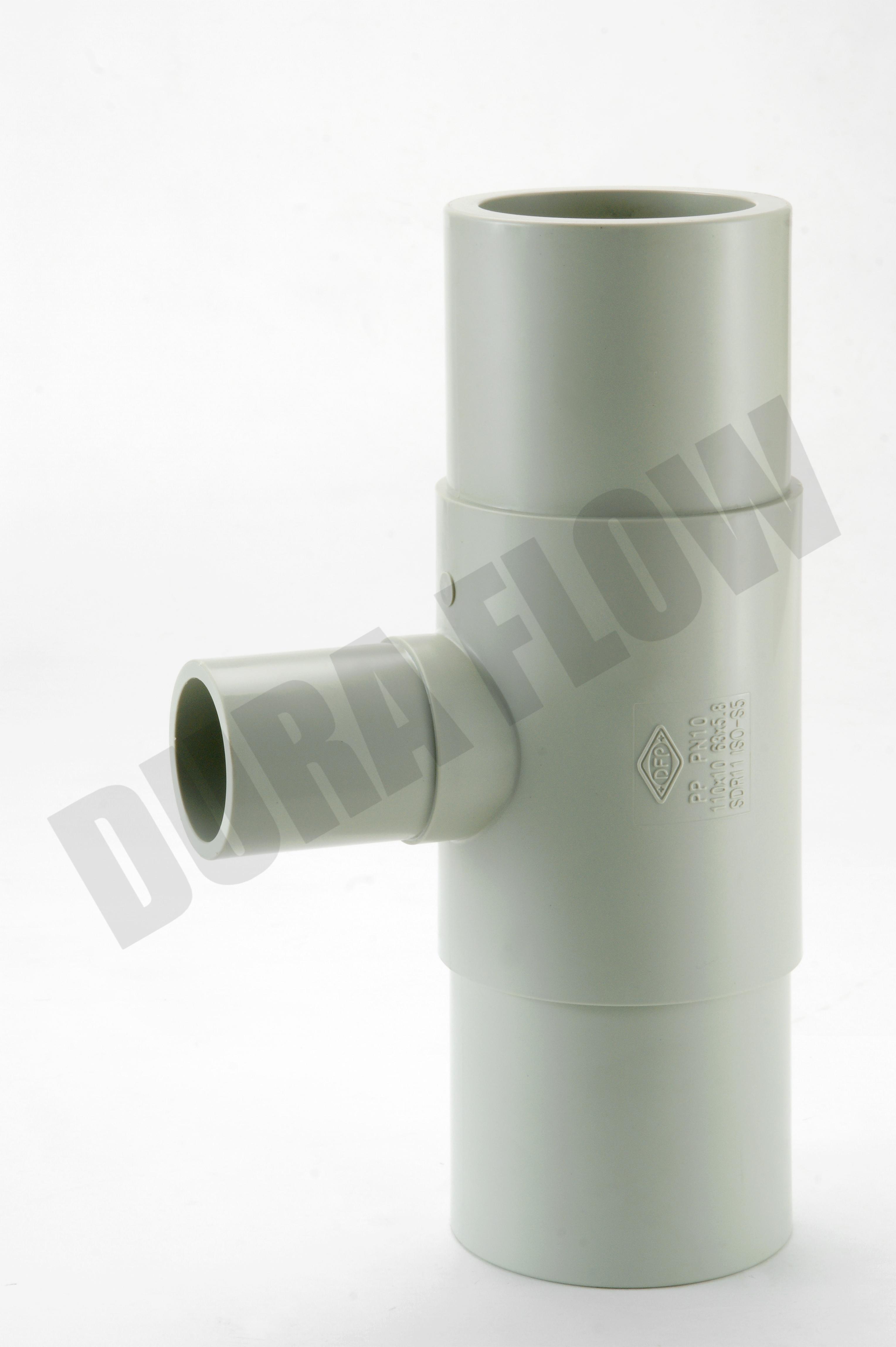 PP REDUCED TEE for Butt Welding