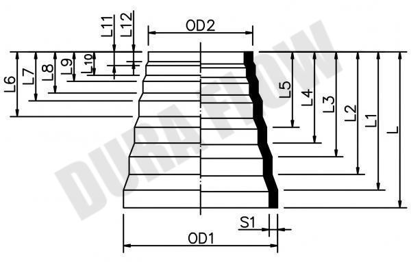 對接塔型大小頭