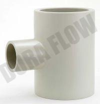 手工对接异径三通